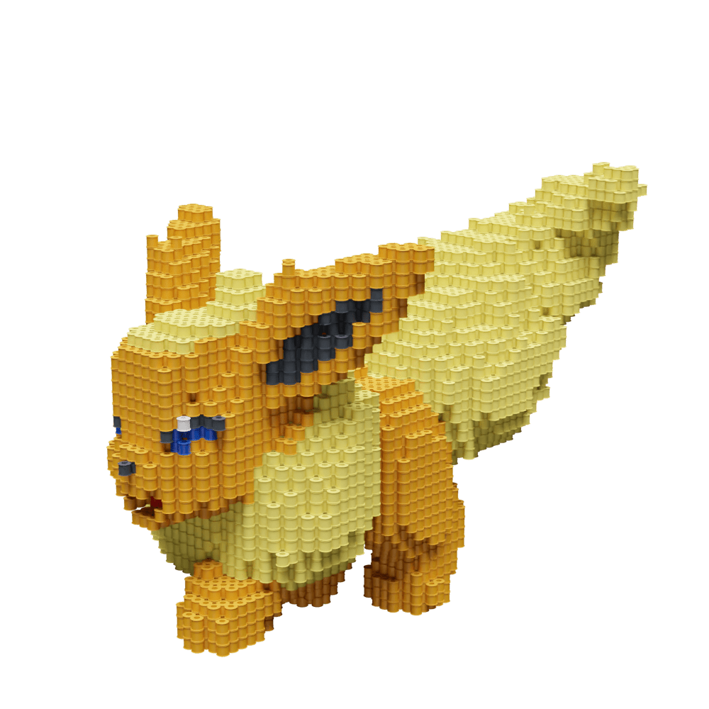 Patrón Flareon - Pokémon – fusebeads