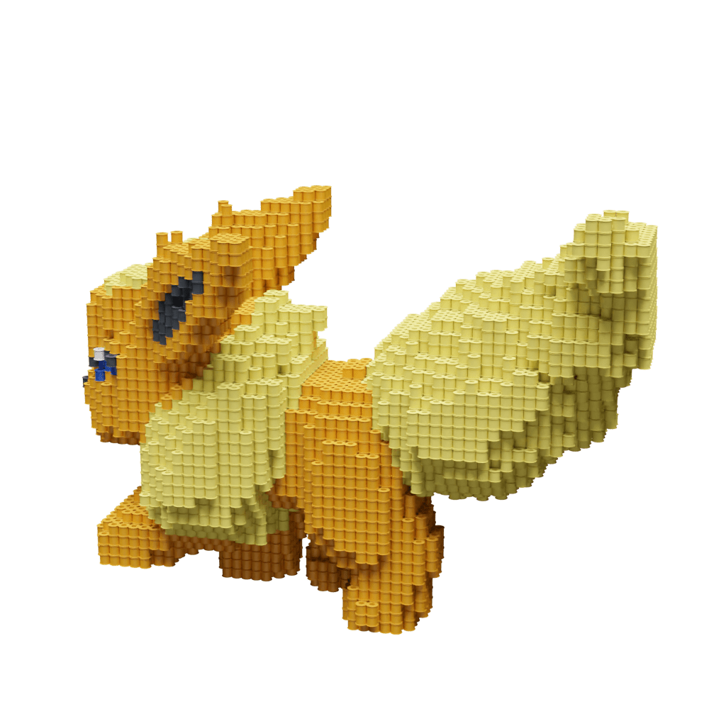 Patrón Flareon - Pokémon – fusebeads