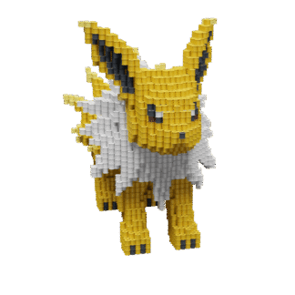 Patrón Jolteon - Pokémon – fusebeads