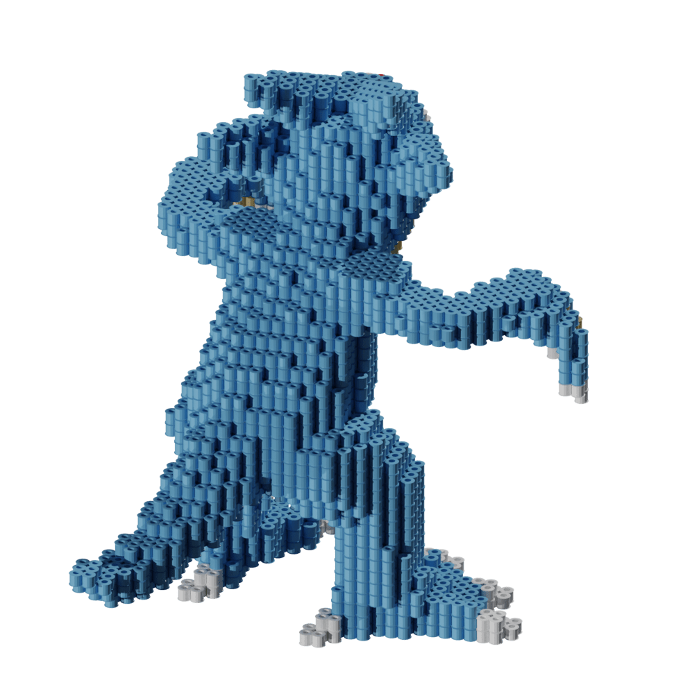 Patrón Golduck - Pokémon – fusebeads