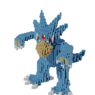 Patrón Golduck - Pokémon – fusebeads