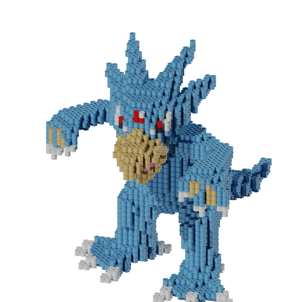 Patrón Golduck - Pokémon – fusebeads