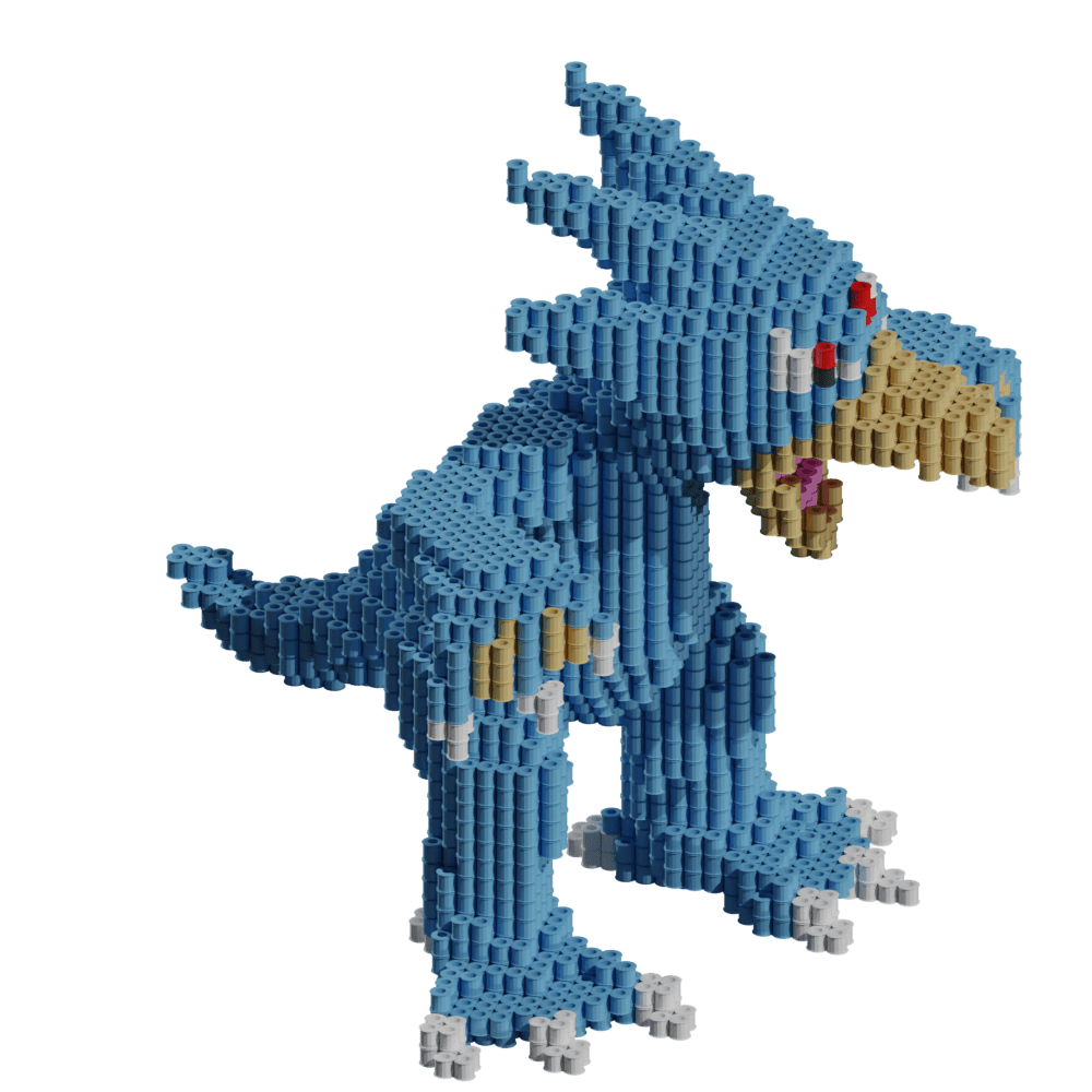 Patrón Golduck - Pokémon – fusebeads