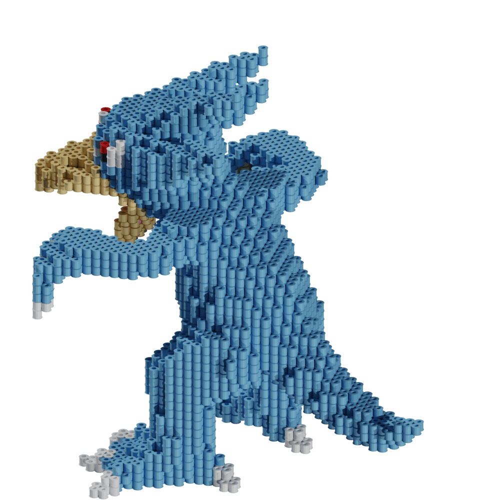 Patrón Golduck - Pokémon – fusebeads