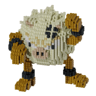 Patrón Primeape - Pokémon – fusebeads