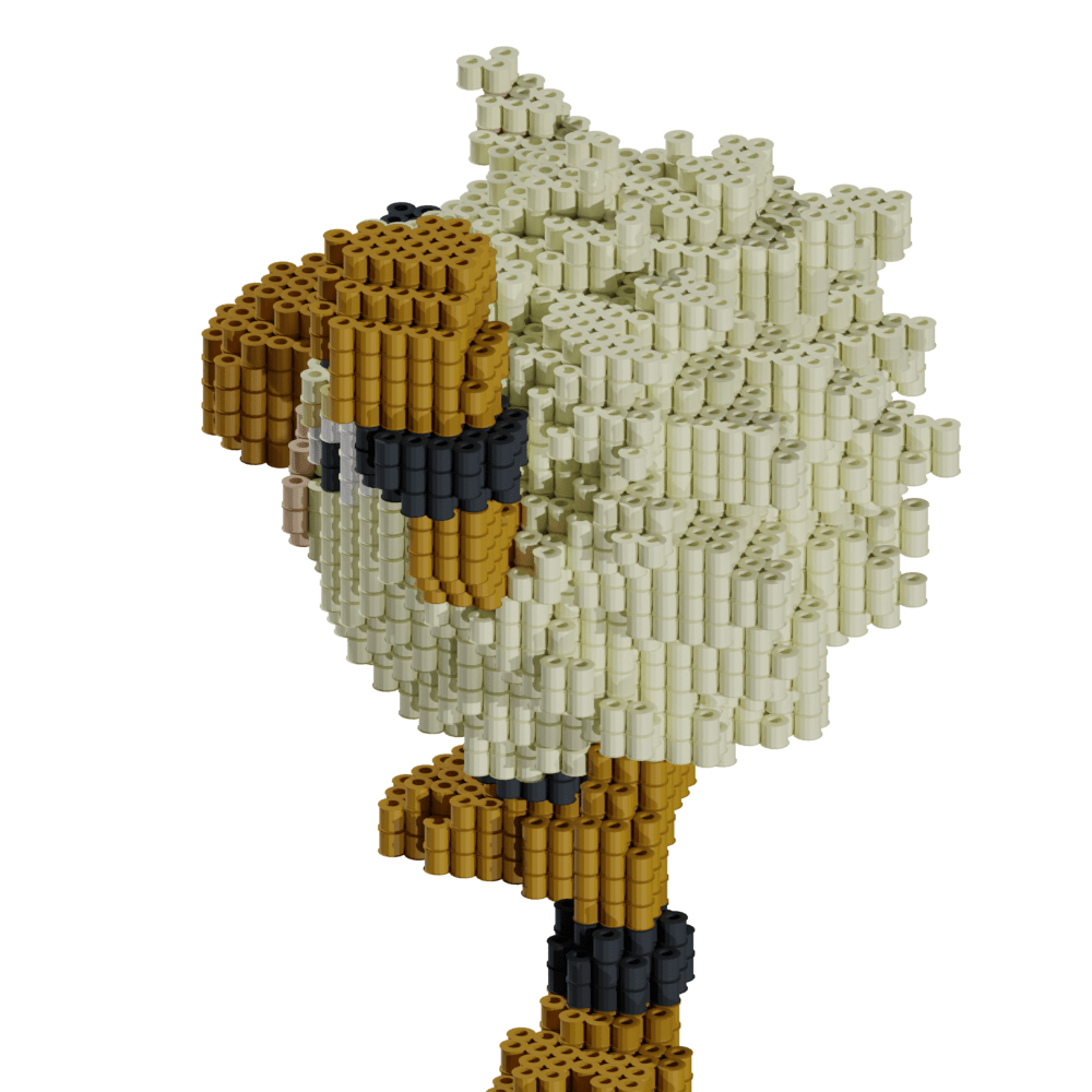 Patrón Primeape - Pokémon – fusebeads