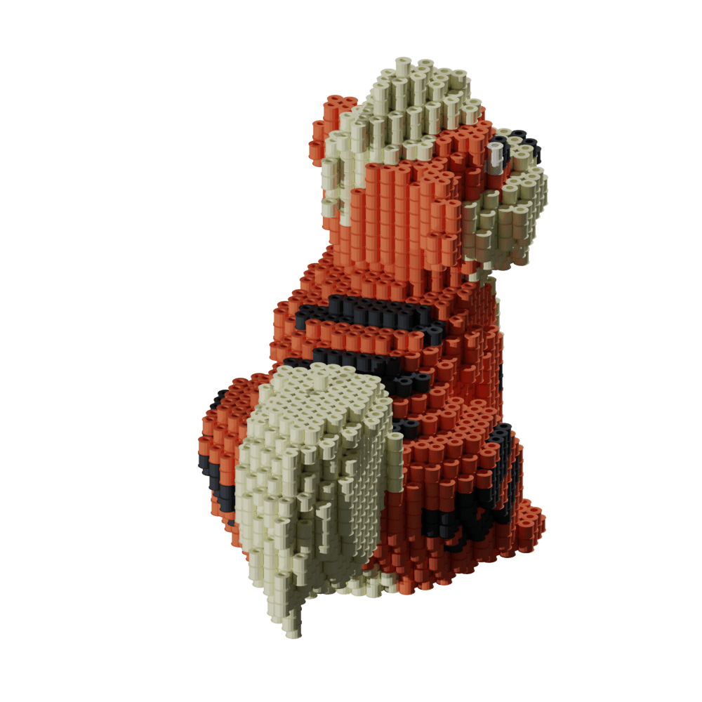 Patrón Growlithe - Pokémon – fusebeads