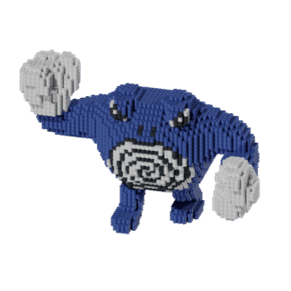 Patrón Poliwrath - Pokémon – fusebeads