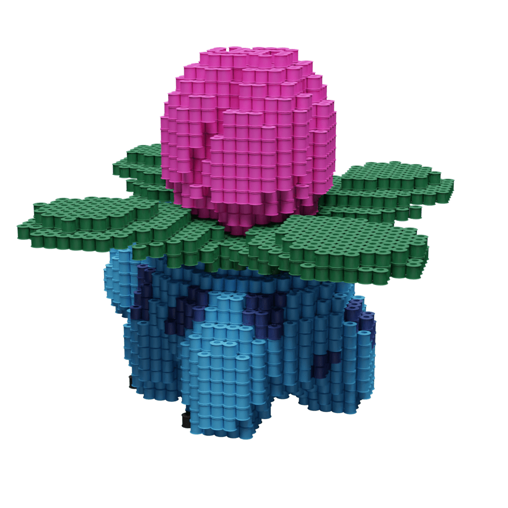 Patrón Ivisaur - Pokémon – fusebeads