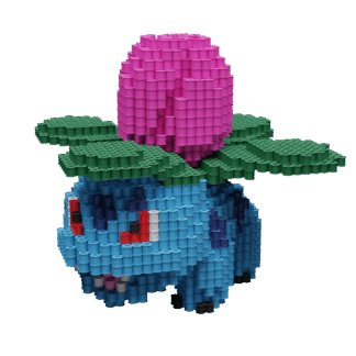 Patrón Ivisaur - Pokémon – fusebeads