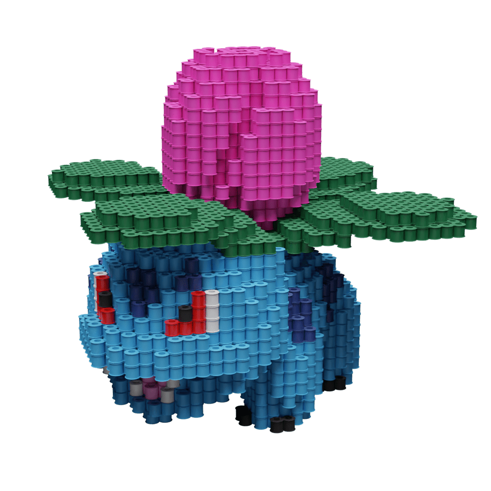 Patrón Ivisaur - Pokémon – fusebeads