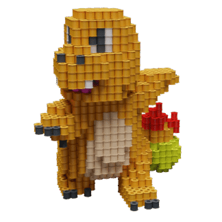 Patrón Charmander - Pokémon – fusebeads