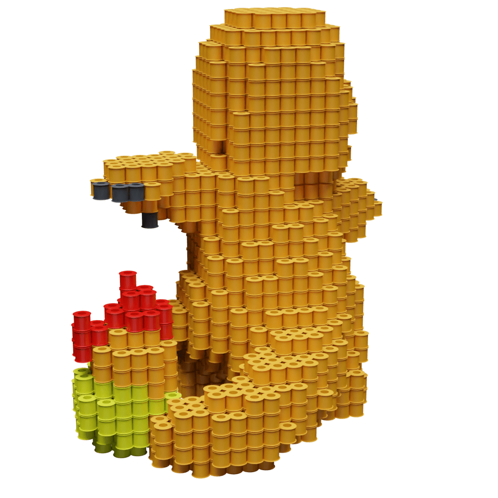 Patrón Charmander - Pokémon – fusebeads
