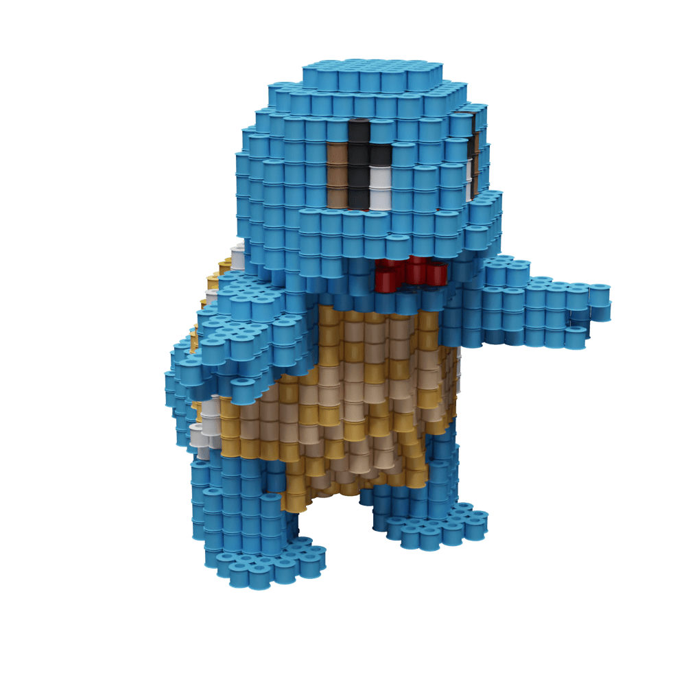 Patrón Squirtle - Pokémon – fusebeads