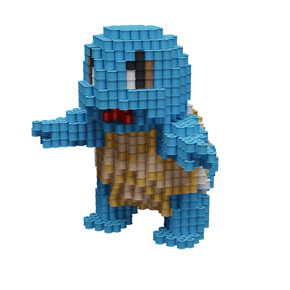Patrón Squirtle - Pokémon – fusebeads