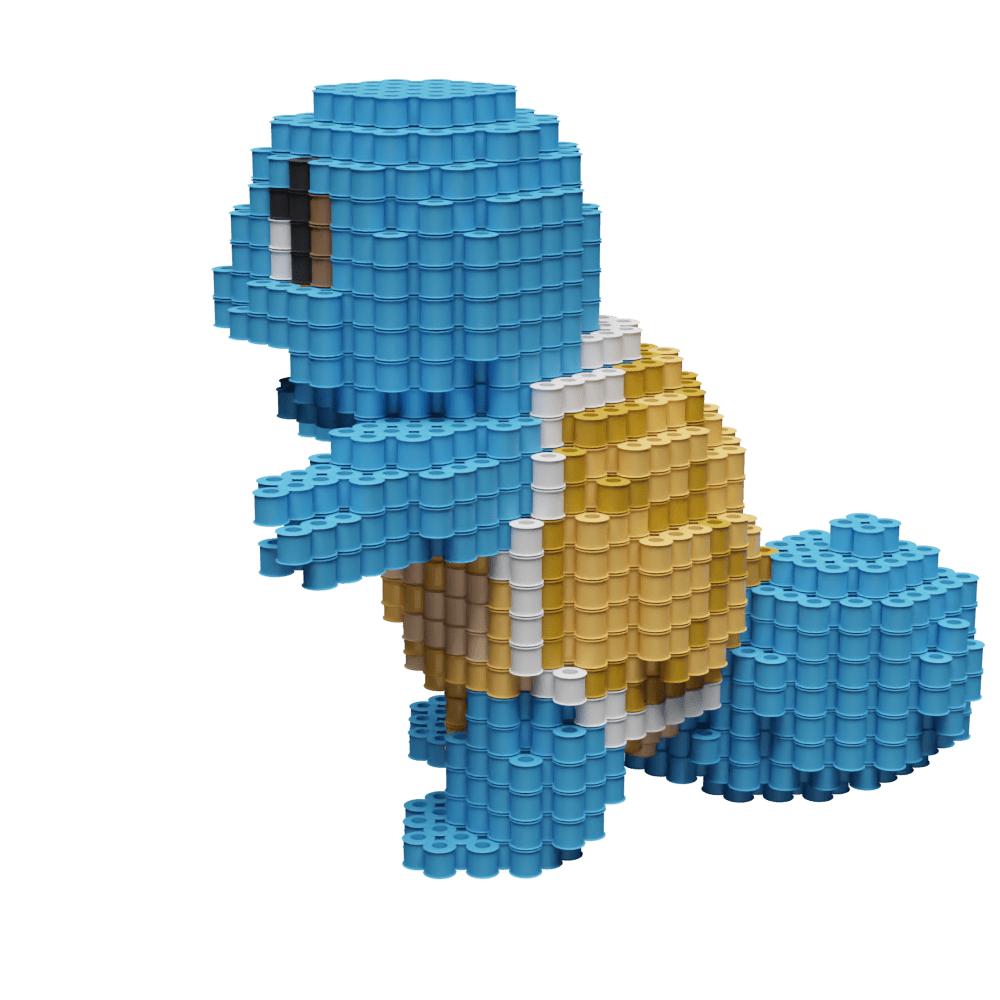 Patrón Squirtle - Pokémon – fusebeads