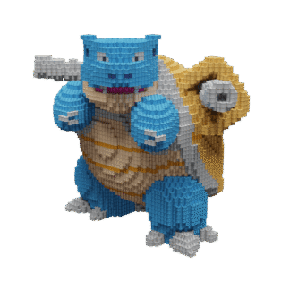 Patrón Blastoise - Pokémon – fusebeads
