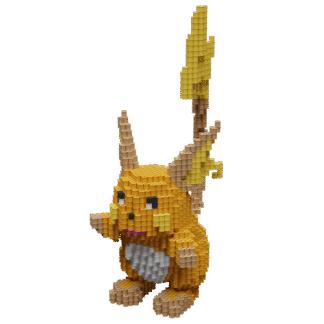 Patrón Raichu - Pokémon – fusebeads