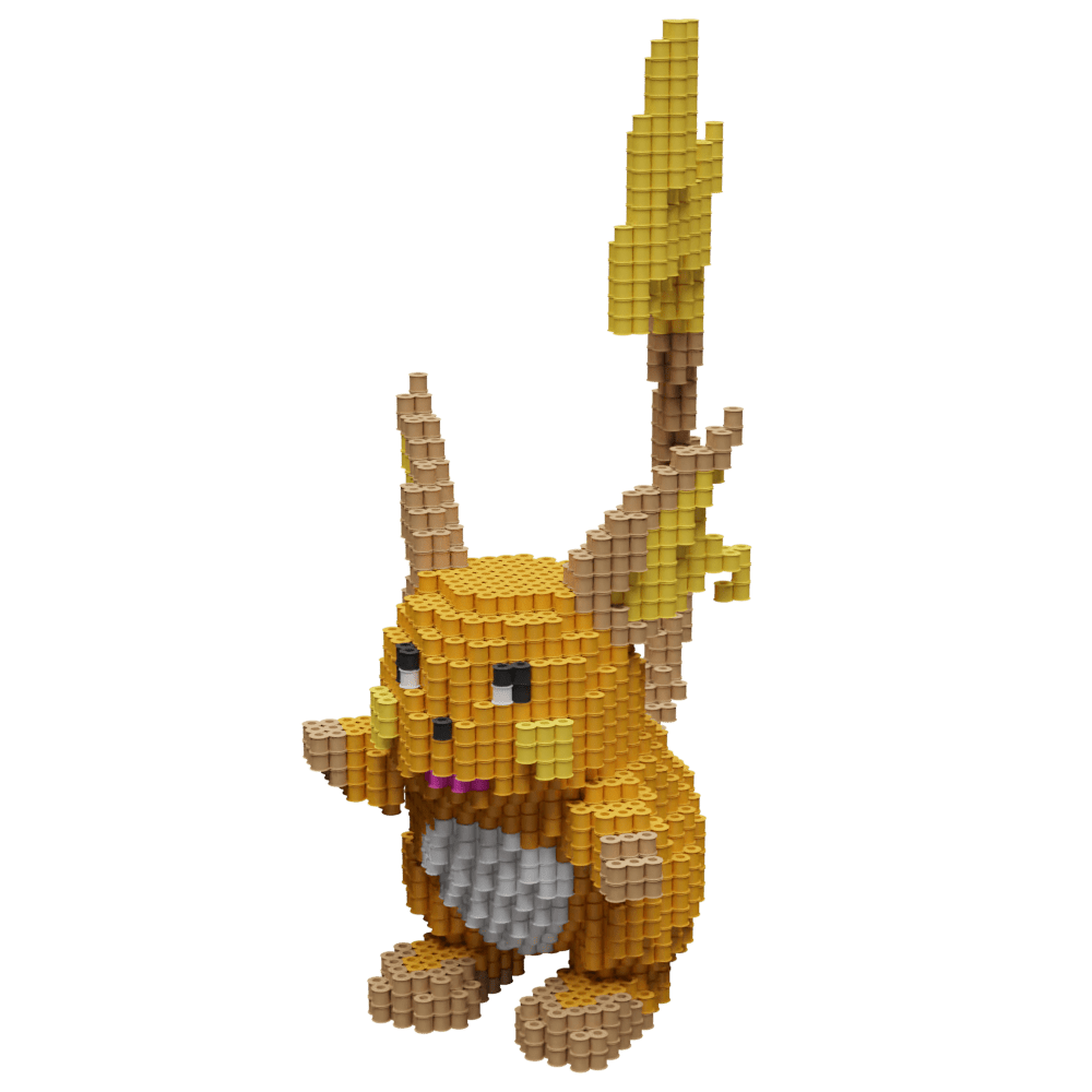 Patrón Raichu - Pokémon – fusebeads