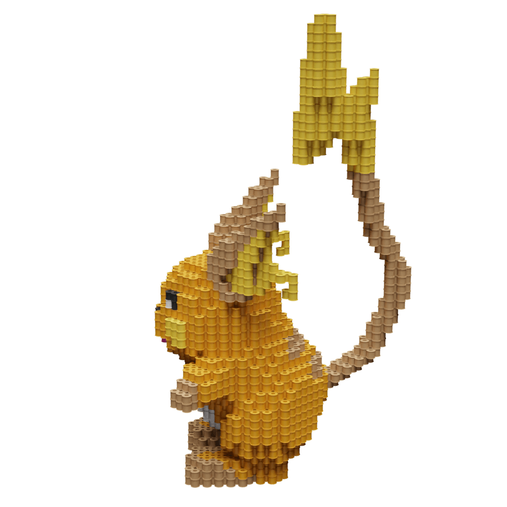 Patrón Raichu - Pokémon – fusebeads
