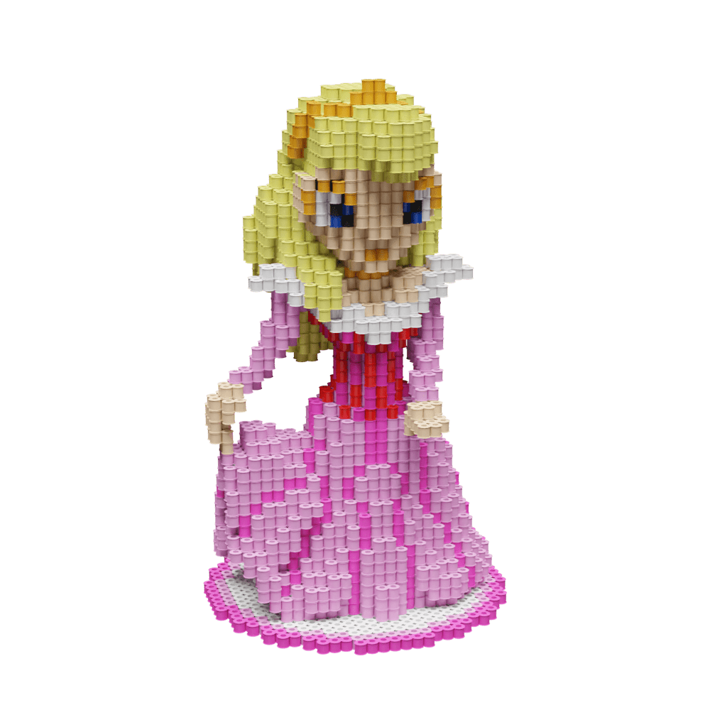 Patrón Aurora Princesas Disney – fusebeads