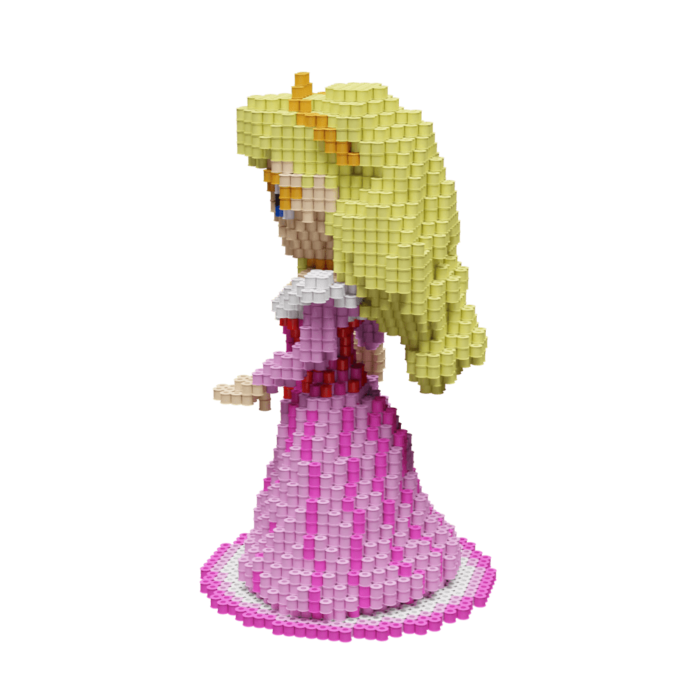 Patrón Aurora Princesas Disney – fusebeads