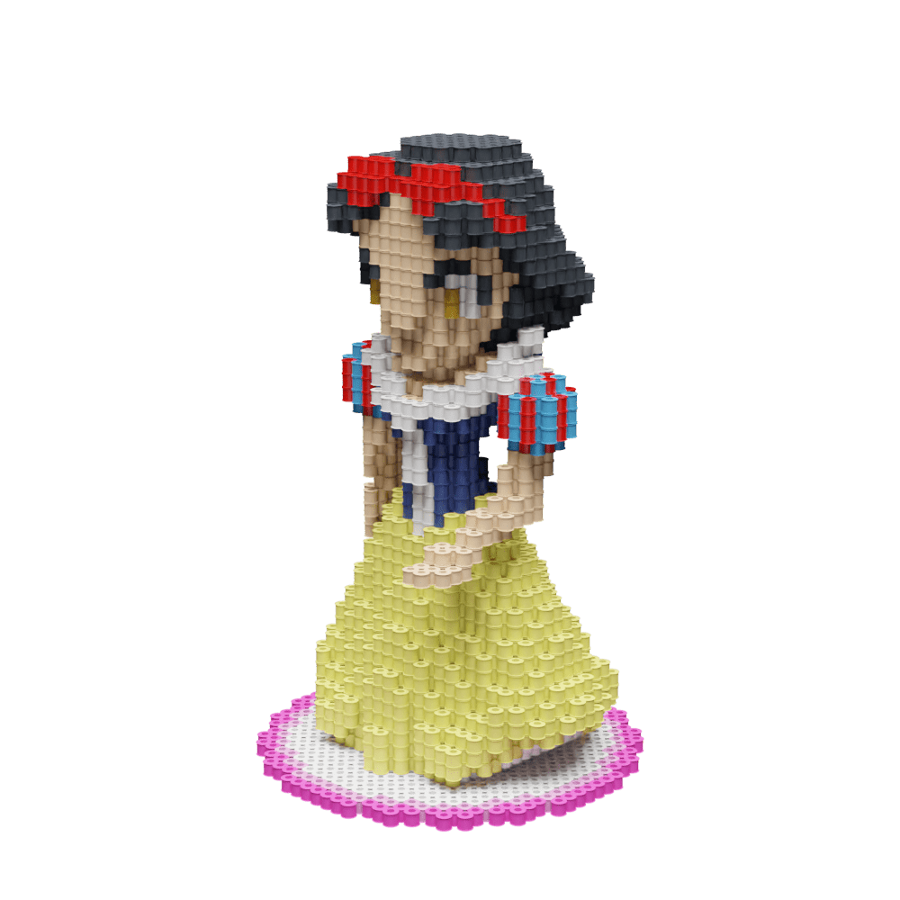 Patrón Blanca Nieves Princesas Disney – fusebeads