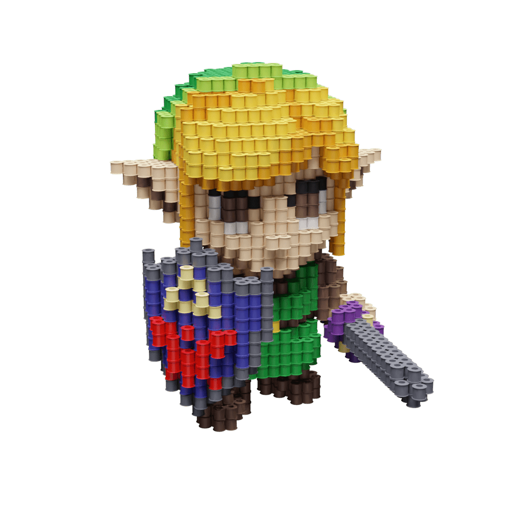 Patrón Link The Legend Of Zelda – fusebeads