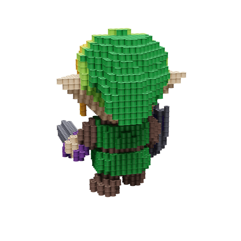 Patrón Link The Legend Of Zelda – fusebeads