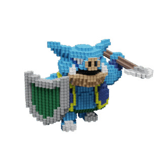 Patrón Moblin The Legend Of Zelda – fusebeads