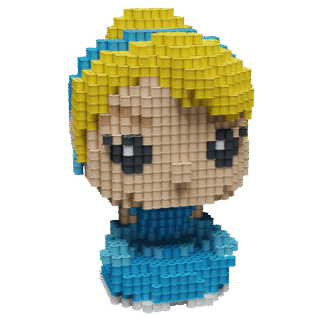 Patrón La Cenicienta Estilo Funko – fusebeads