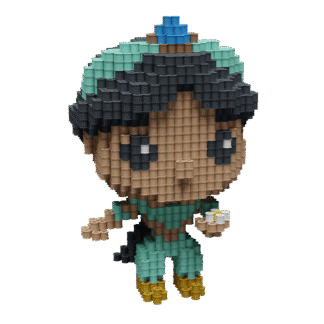 Patrón Jasmín Estilo Funko – fusebeads