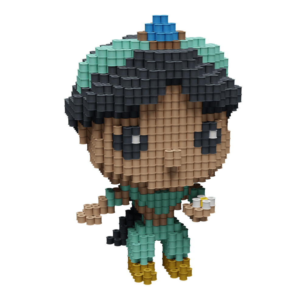 Patrón Jasmín Estilo Funko – fusebeads