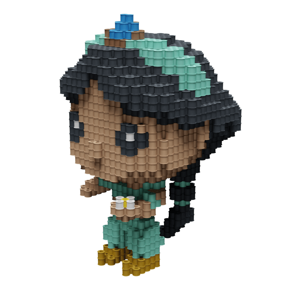 Patrón Jasmín Estilo Funko – fusebeads