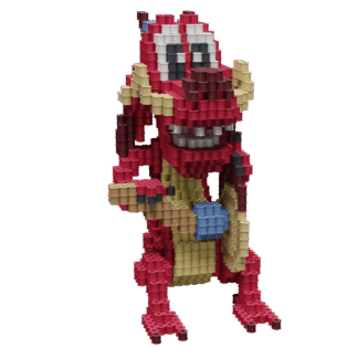 Patrón Mushu Estilo Funko – fusebeads