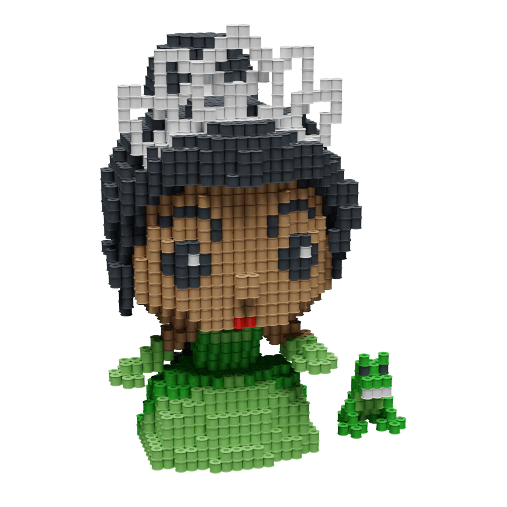 Patrón Tiana y El Sapo Estilo Funko – fusebeads