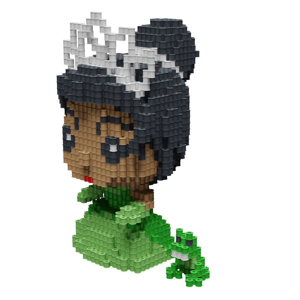 Patrón Tiana y El Sapo Estilo Funko – fusebeads