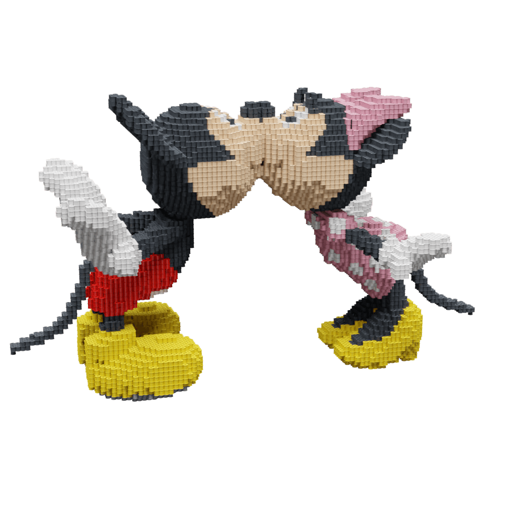 Patrón Mickey&Minnie – fusebeads