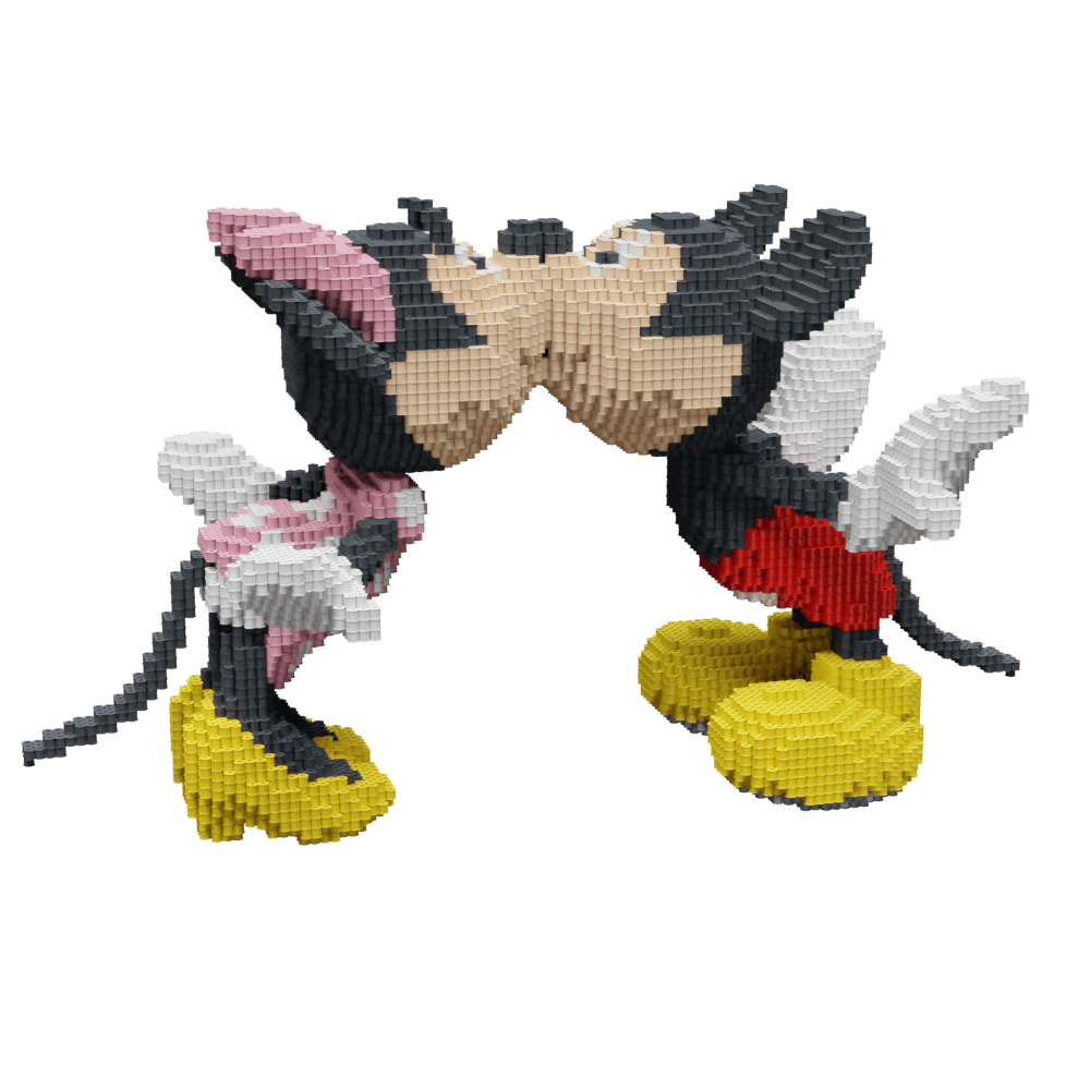 Patrón Mickey&Minnie – fusebeads