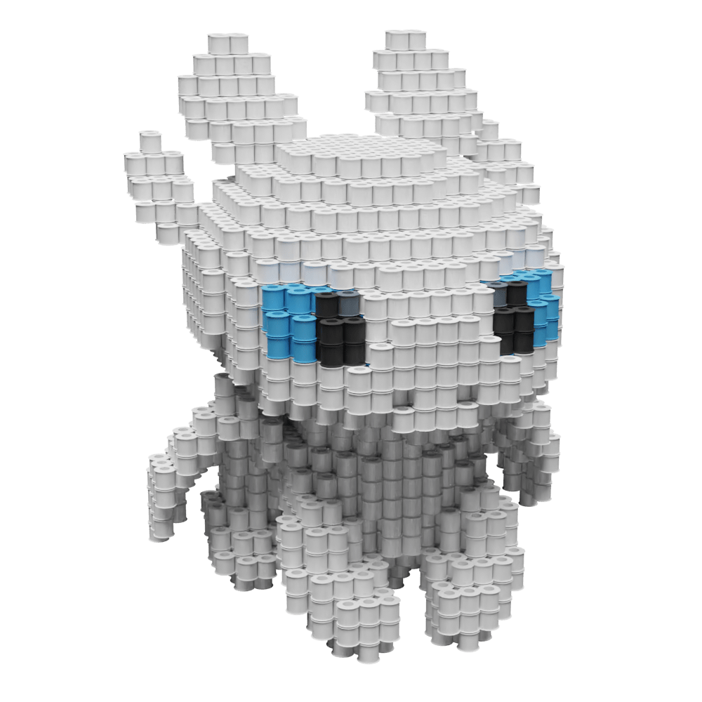 Patrón Diurna Chibi- Estilo Funko – fusebeads