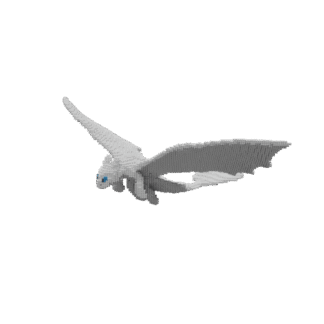 Patrón Furia Diurna - Como Entrenar A Tú Dragón – fusebeads