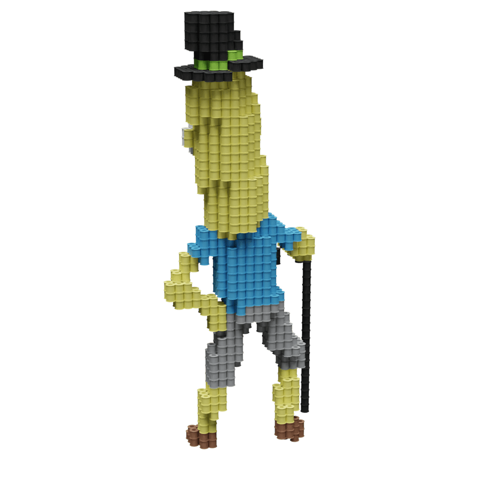 Patrón Sr.OjetesSucio (Mr. Poopybutthole) - Rick & Morty – fusebeads