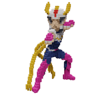 Patrón Ikki - Caballeros Del Zodiaco – fusebeads