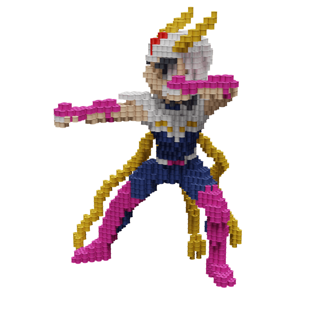 Patrón Ikki - Caballeros Del Zodiaco – fusebeads
