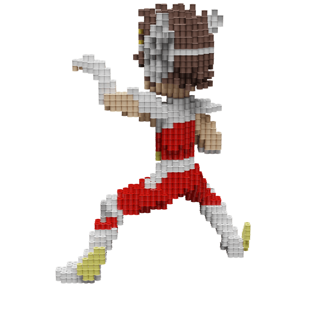 Patrón Seiya De Pegaso - Caballeros Del Zodiaco – fusebeads