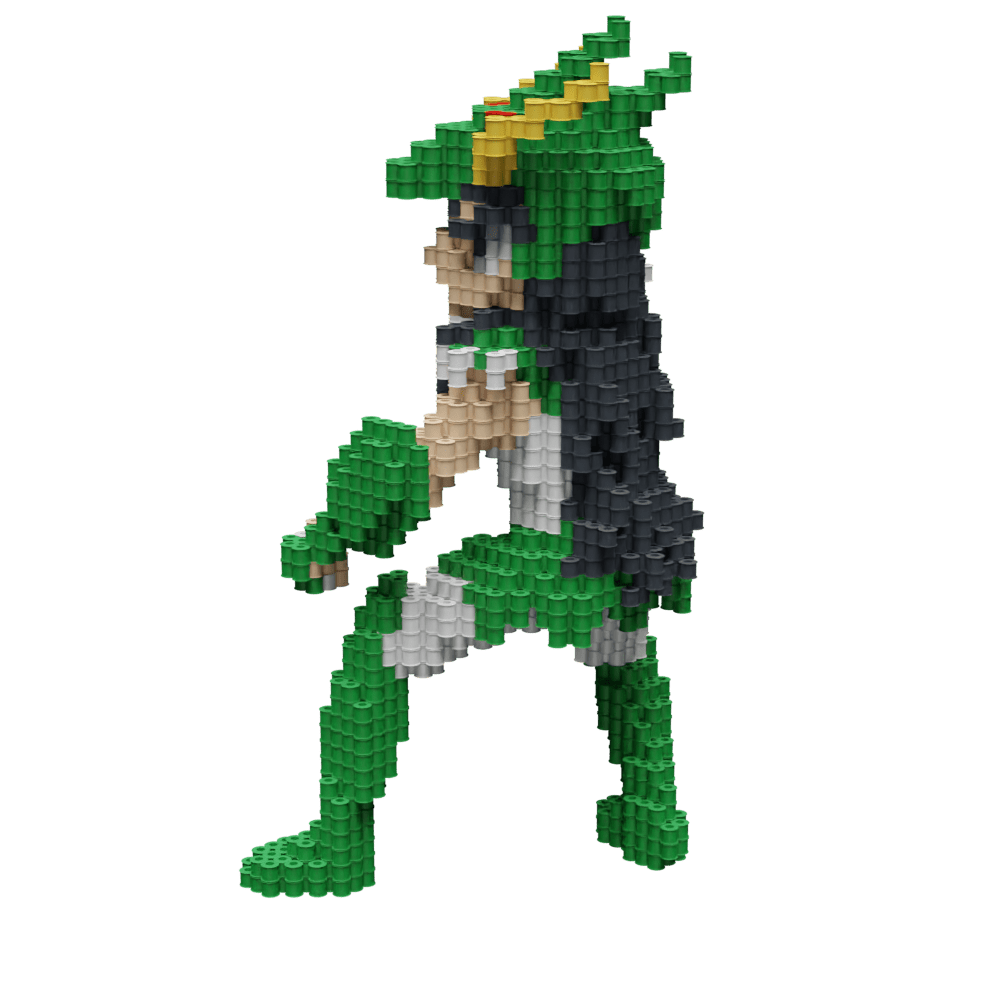 Patrón Shiryu - Caballeros Del Zodiaco – fusebeads
