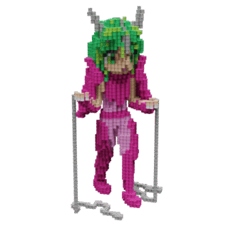 Patrón Shun - Caballeros Del Zodiaco – fusebeads