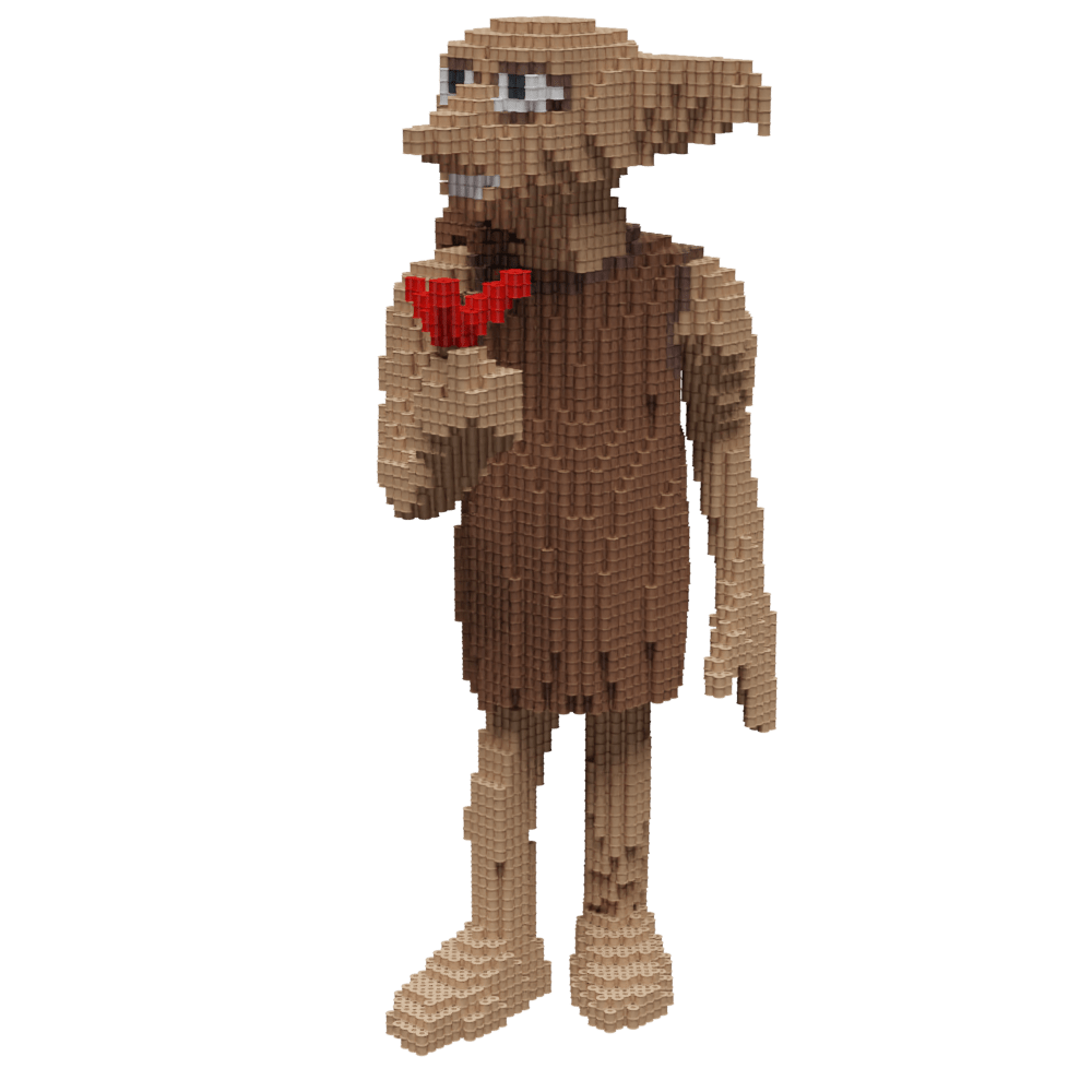 Patrón Dobby - Harry Potter – fusebeads