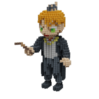Patrón Ron Weasley - Harry Potter – fusebeads