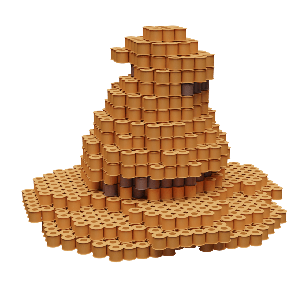 Patrón Sombrero Seleccionador - Harry Potter – fusebeads